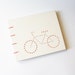 bike blank journal ... off white