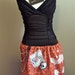 Graffiti Skirt Bansky Inspired Stop Animal Cruelty Panda with Gun