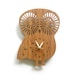 Modern Animal Clock - Owl with Numbers