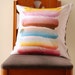 Watercolor Stripe Pillow Cover