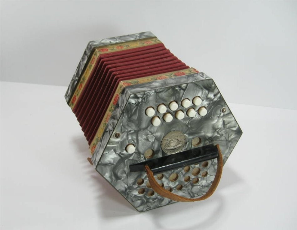 Vintage Scholer Concertina Accordion