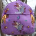 LAST ONE Toddler Backpack Made With Fancy Nancy Fabric