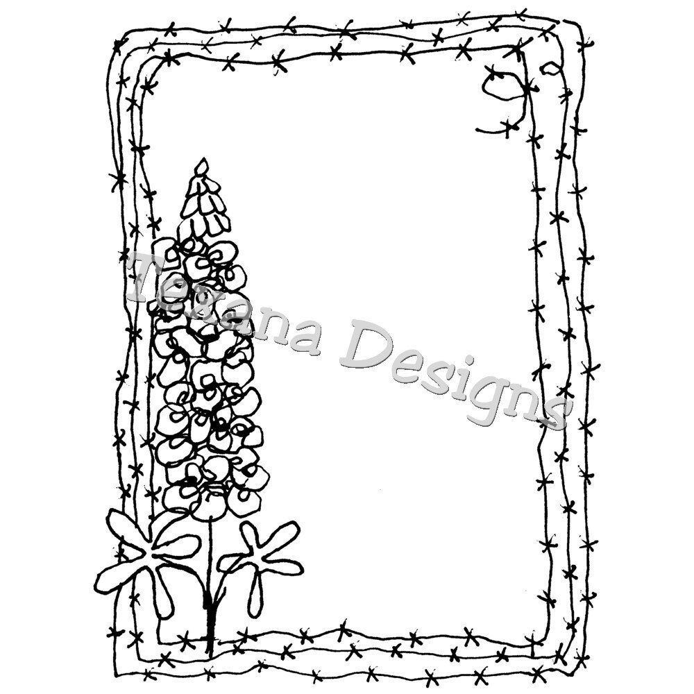 Jam'n Frame with cling mounted rubber by texanadesigns