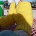 Sunshine, fingerless gloves