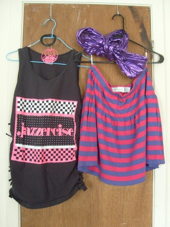 80s Jazzercise Costume size 10 to 12