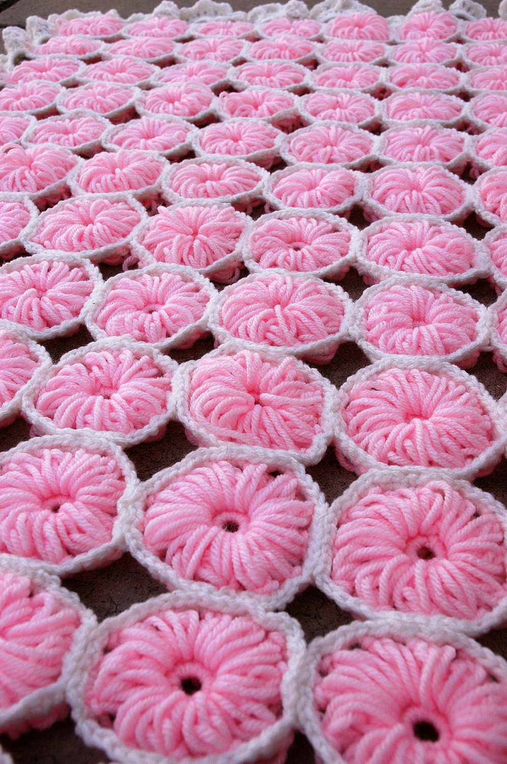 Vintage Crochet Baby Blanket Pattern PDF