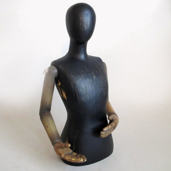 Wooden Torso Mannequin by CuriousSofa on Etsy