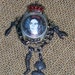 Reserved Now Half Off Retail Wearable Art Frida Kahlo Queen Of Art Pin Brooch Pendant Art Doll Jewelry Milagro Artsy Handmade
