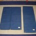 Vintage Kettle Creek Canvas Company Port Stanley Ontario two navy organizers in like new condition