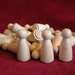 Bulk Pack of No. 2 Small Angel Peg People, (25)