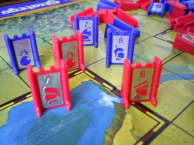 stratego game pieces