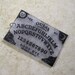Ouija board shrink polymer charm