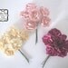 18 Paper Roses - 1" Paper Flowers - Ivory, Blush Pink, Raspberry - Mini Bouquet