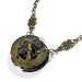 Steampunk Necklace - Antique GOLD GRUNGE Pocket Watch Movement Pendant Necklace - INCREDIBLY UNIQUE FOCAL - ONLY ONE...YOU JUST HAVE TO SEE THIS - Another ORIGINAL STATEMENT PIECE - Exclusively by edmdesigns
