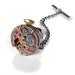 Steampunk Tie Tac by edmdesigns - ROSE GOLD Ruby Jeweled Watch Mechanism Tie Tack Pin Stem - Ideal Wedding Groom GORGEOUS Jewelry Gift