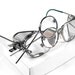Steampunk Goggles Vintage American Optical Steampunk Glasses BRIGHT SILVER, Mesh Side Shields, Magnifier Loupes - Steampunk by edmdesigns