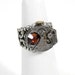 Steampunk VINTAGE Watch Movement Jeweled Adjustable Ring with Swarovski Crystal - ATTENTION GRABBER....Exclusively Offered by edmdesigns