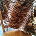 Minky reversible throw blanket 42x60 inch furry tiger, KEEP LIFE COZY