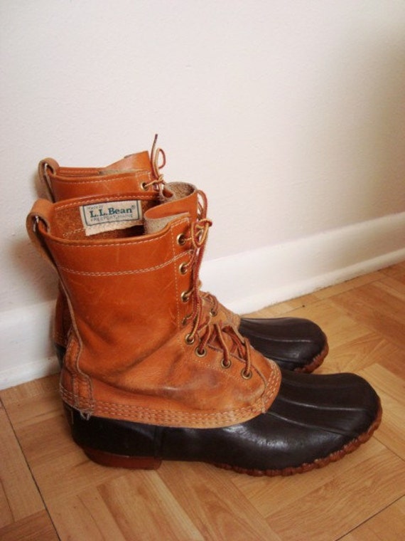 Vintage Men's Maine Hunting Boots by L.L. Bean.