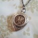 Beautiful Liberty Coin Pendant Watch Heart Shaped Locket.