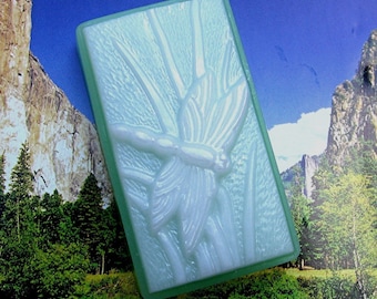 Soap. Dragonfly with scent of Butterfly Meadows. All natural glycerin.
