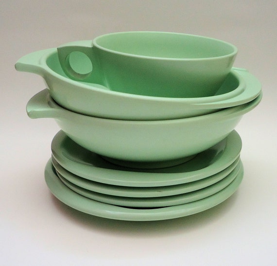 VINTAGE Boontonware MELMAC Dishes