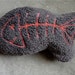 Fish Bones - Organic Catnip Fish Cat Toy - Custom Embroidery