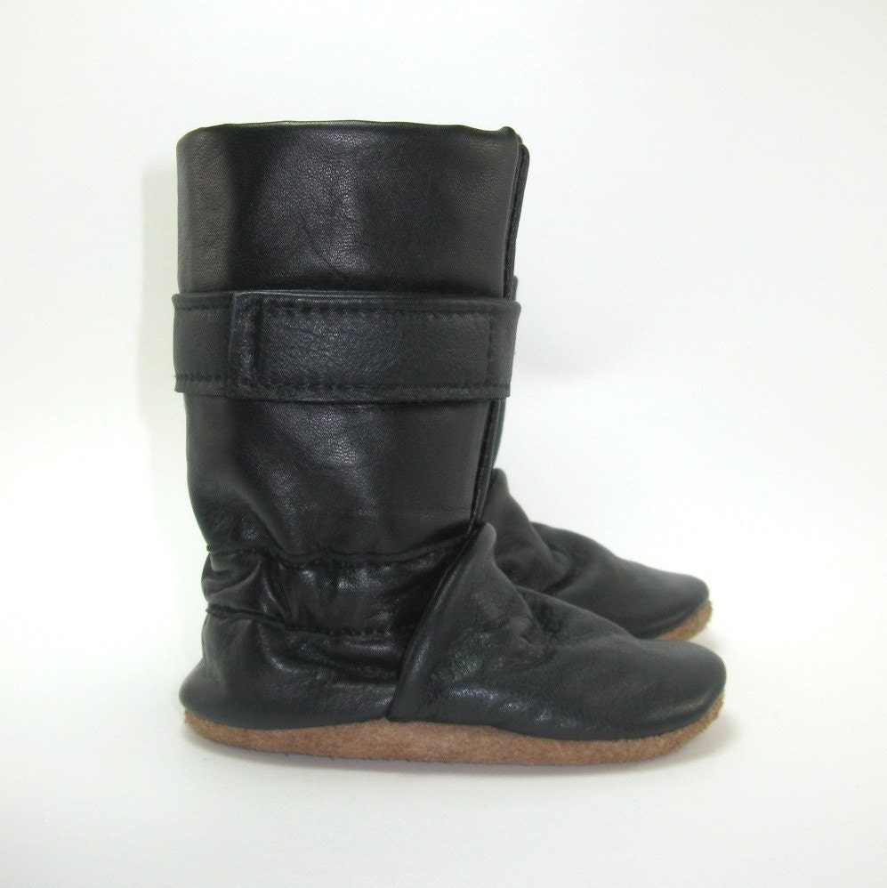 Soft Sole Leather Baby Boots Shoes Winter 0 to 6 Month