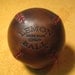 Legendary Brown Chromexcel LEMON BALL vintage style lemon peel baseball. Brown with Red Stitches