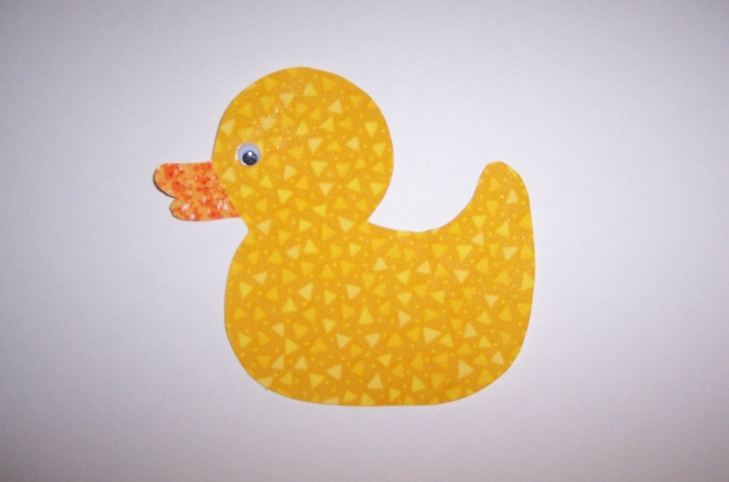 Fabric Applique TEMPLATE ONLY Rubber Duck