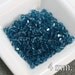 100 pcs. Swarovski Crystal Bicone Indicolite 4 mm.