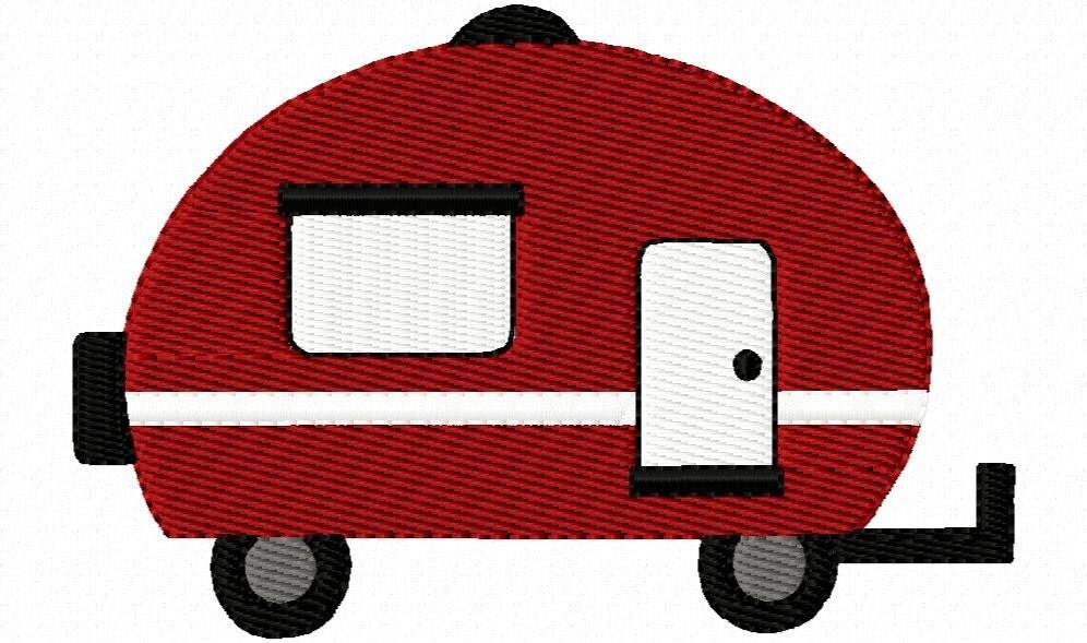 Camping Set 1 Embroidery Machine Design Patterns Digital