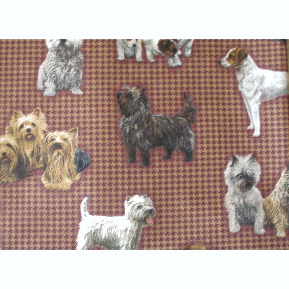 Dog Fabric quilting cotton Robert May Cranston fabrics Dogs