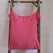 Hand Held Shopping Bag Pink with Cutwork by Fashion Green T Bags