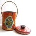 Orange Tin With Handle