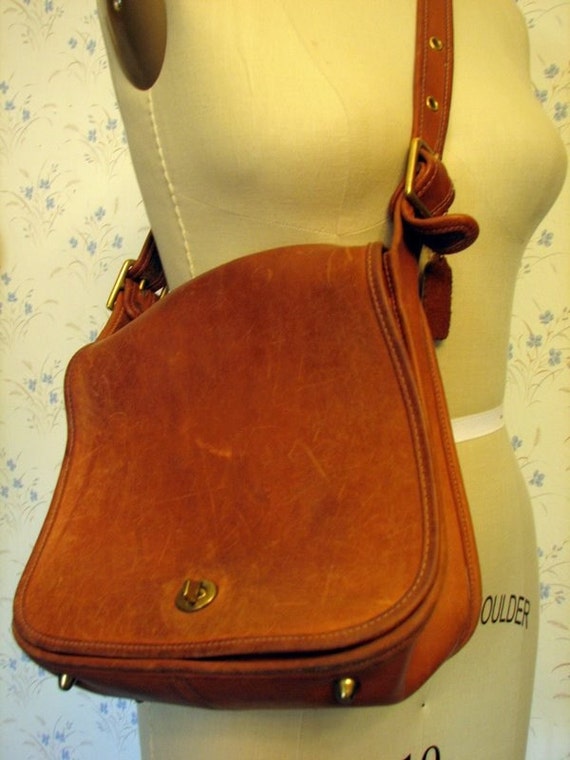 Vintage Coach Saddlebag Style Handbag A Real Classic