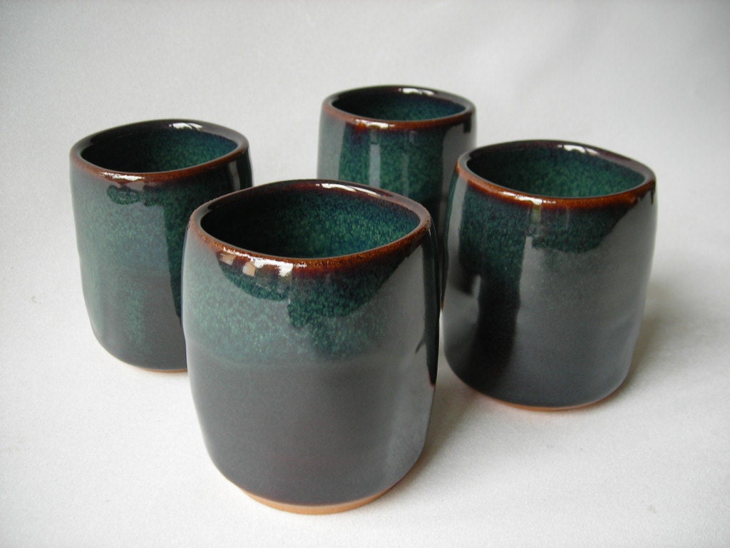 Ceramic Tumblers Set of 4