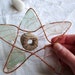 Nautical Star Driftwood Seaglass Suncatcher Starfish