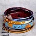 Wentworth - Enamel Bangle Set