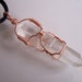 Double Terminated Quartz crystal - Copper wire wrap necklace - pendant on black suede cord - Clear Quartz crystal point - natural