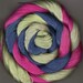 175 yards Hand-dyed Size 10 Cotton Crochet Thread Amabel Colorway