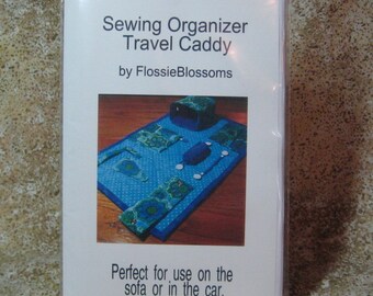 Pattern for Sewing Organizer Sofa Armchair Travel Full Sized Pieces Instructions, 1 Clasp INCLUDED