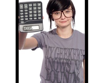 My Geekery Knows No Bounds Ladies TShirt (XL)
