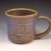 Handmade Pottery Sailboat/Nautical Mug