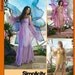 Diy Sewing Pattern-Simplicity 3632-Fairy Costume, Fairy Dress
