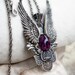 Dark Angel Pendant - Purple