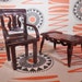 Renewal Dollhouse Chair and Coffee Table (One Inch Scale)