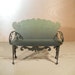 Vintage Miniature Country Settee