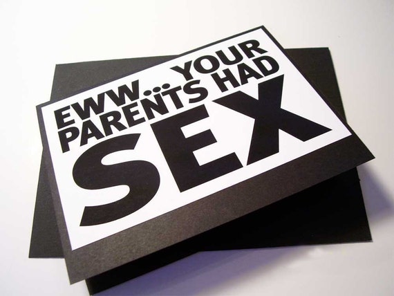 Sex Happy Birthday Greeting Card 