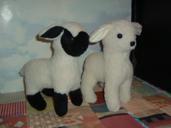 stuffed animal black sheep